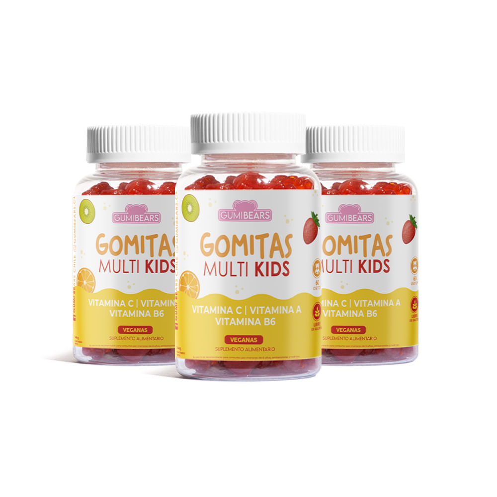 Pack Vitamina Kids Multi  3 meses - GumiBears