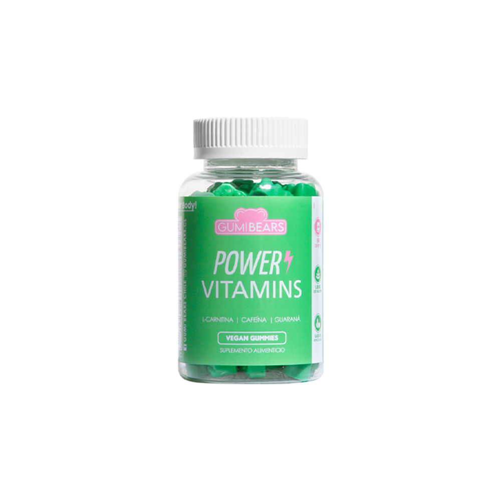Vitaminas Power energizante 1Mes - GumiBears