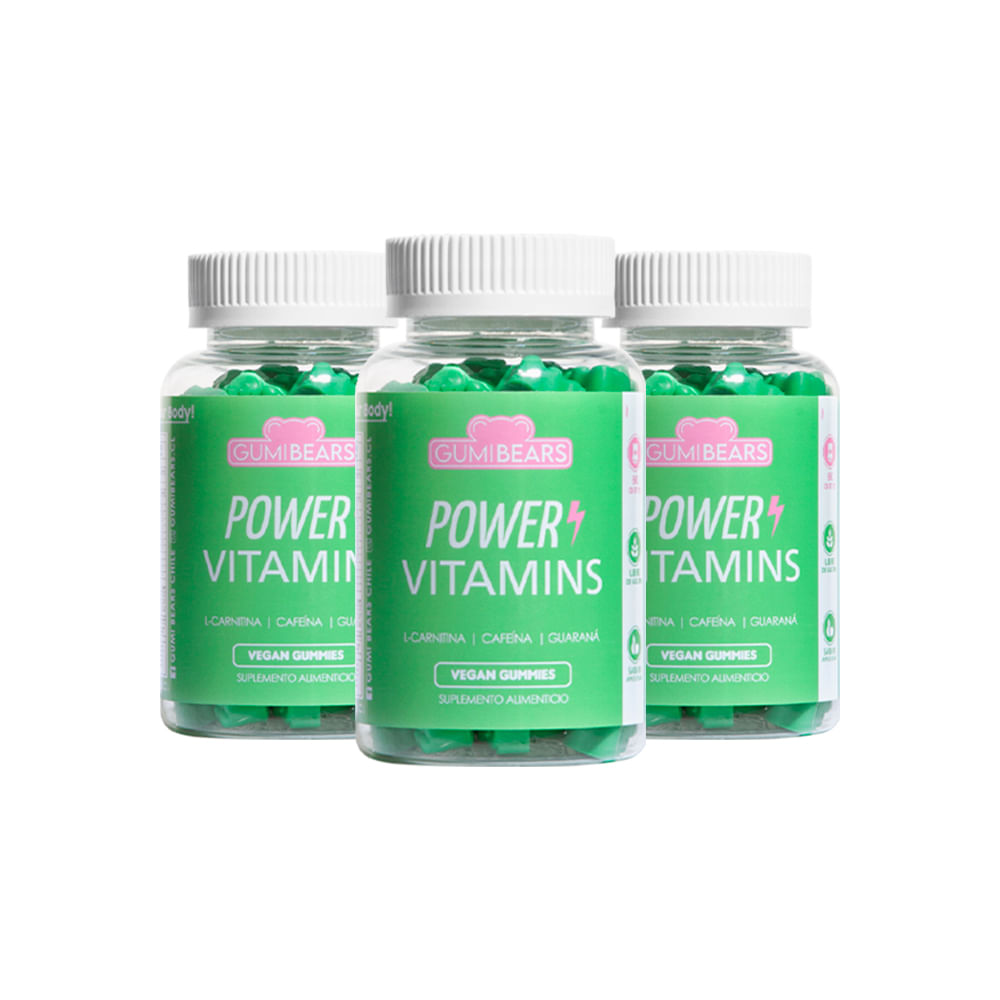Vitaminas Power energizante 3Meses - GumiBears