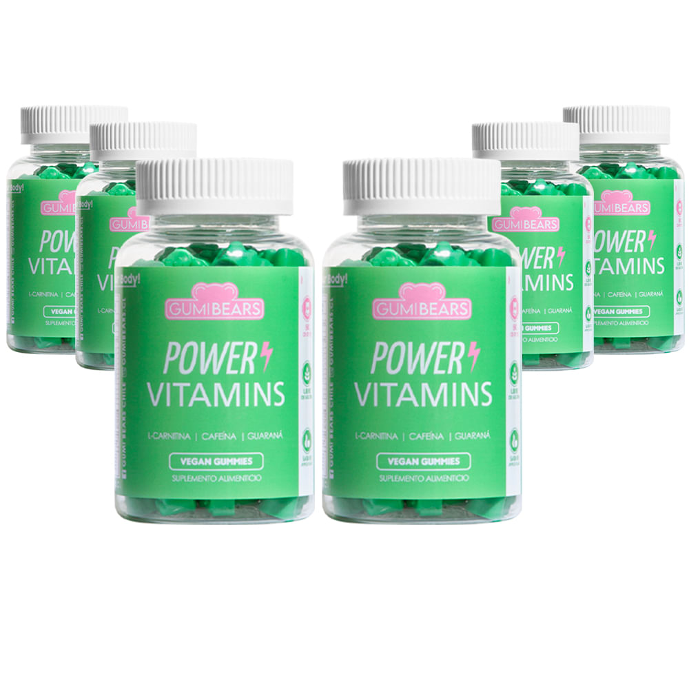 Vitaminas Power energizante 6Meses - GumiBears