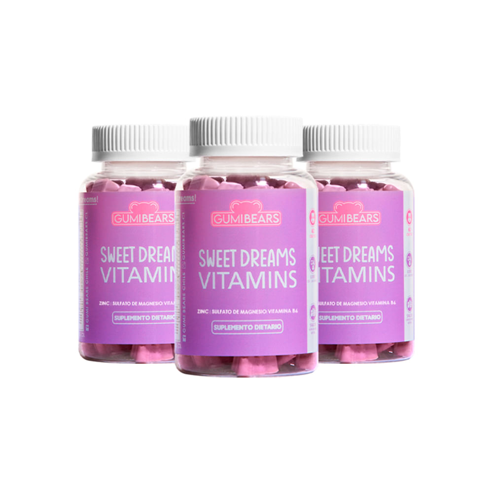 Vitaminas SweetDreams inductor del sueño 3Meses - GumiBears