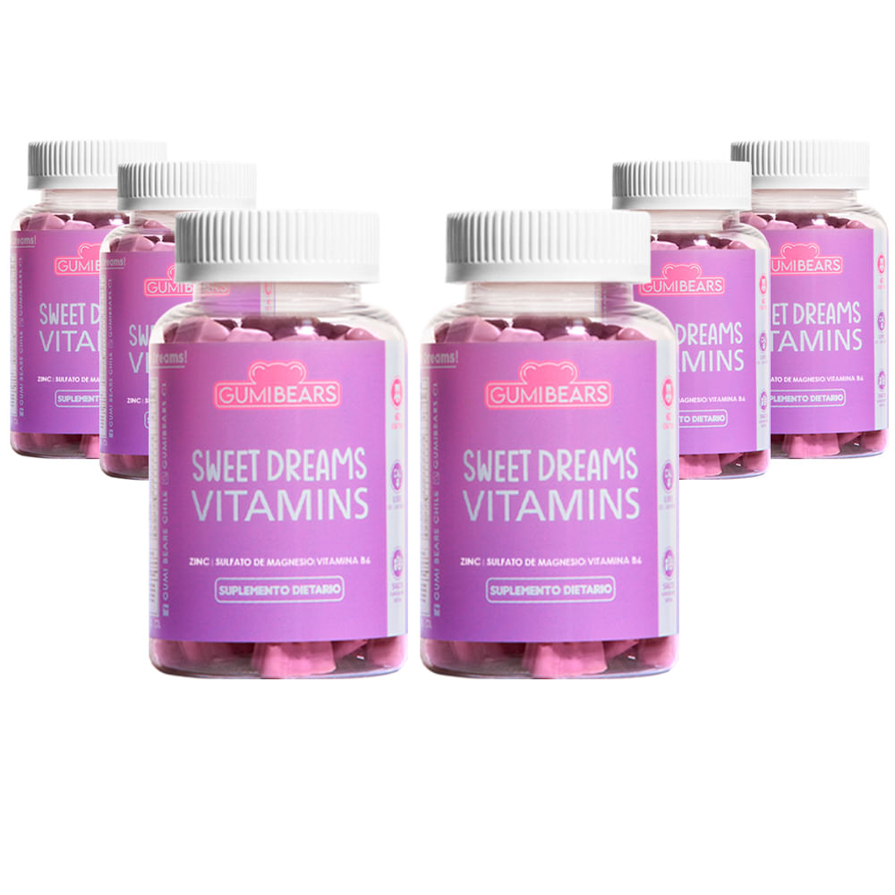 Vitaminas SweetDreams inductor del sueño 6Meses - GumiBears