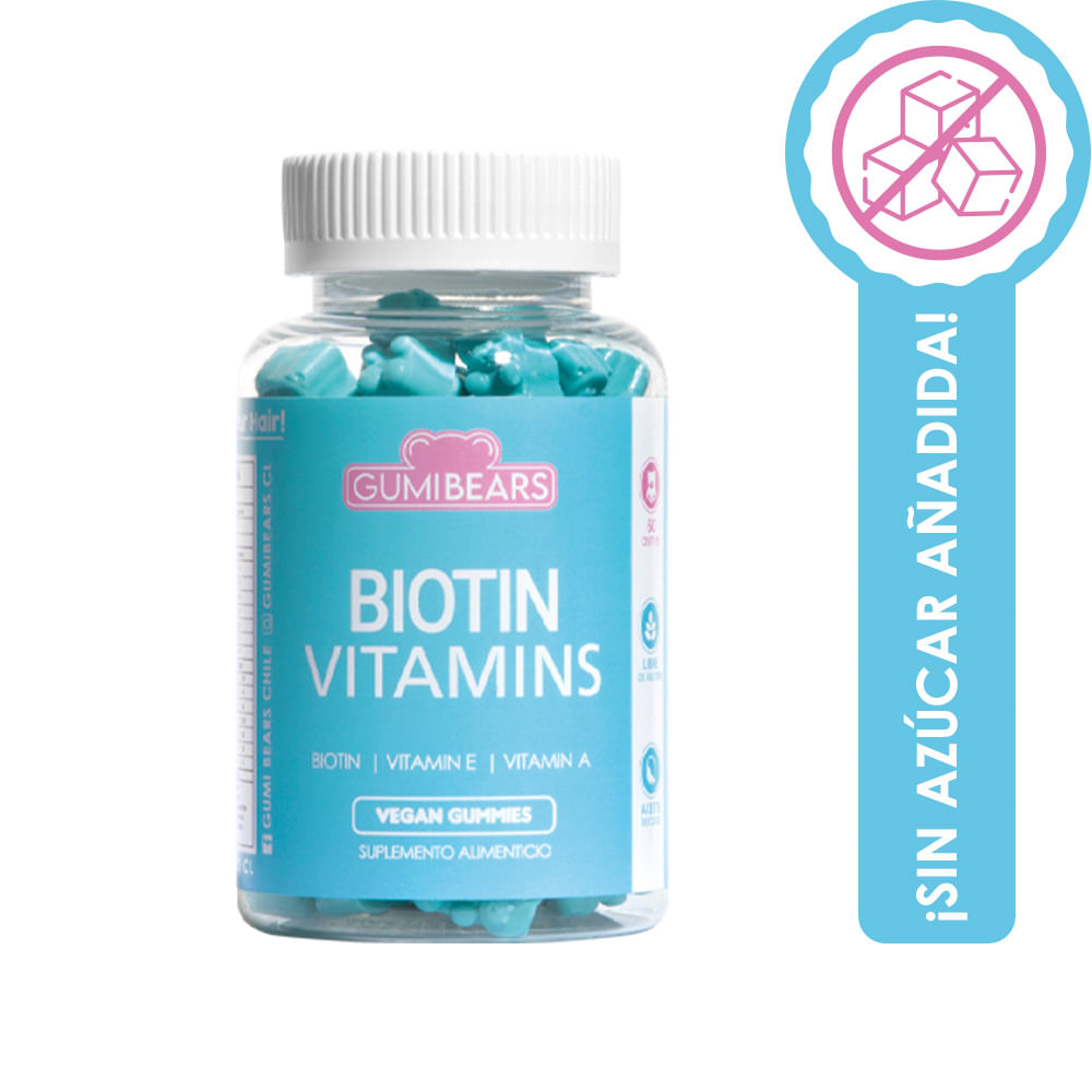 Vitaminas Biotin para el cabello 1Mes