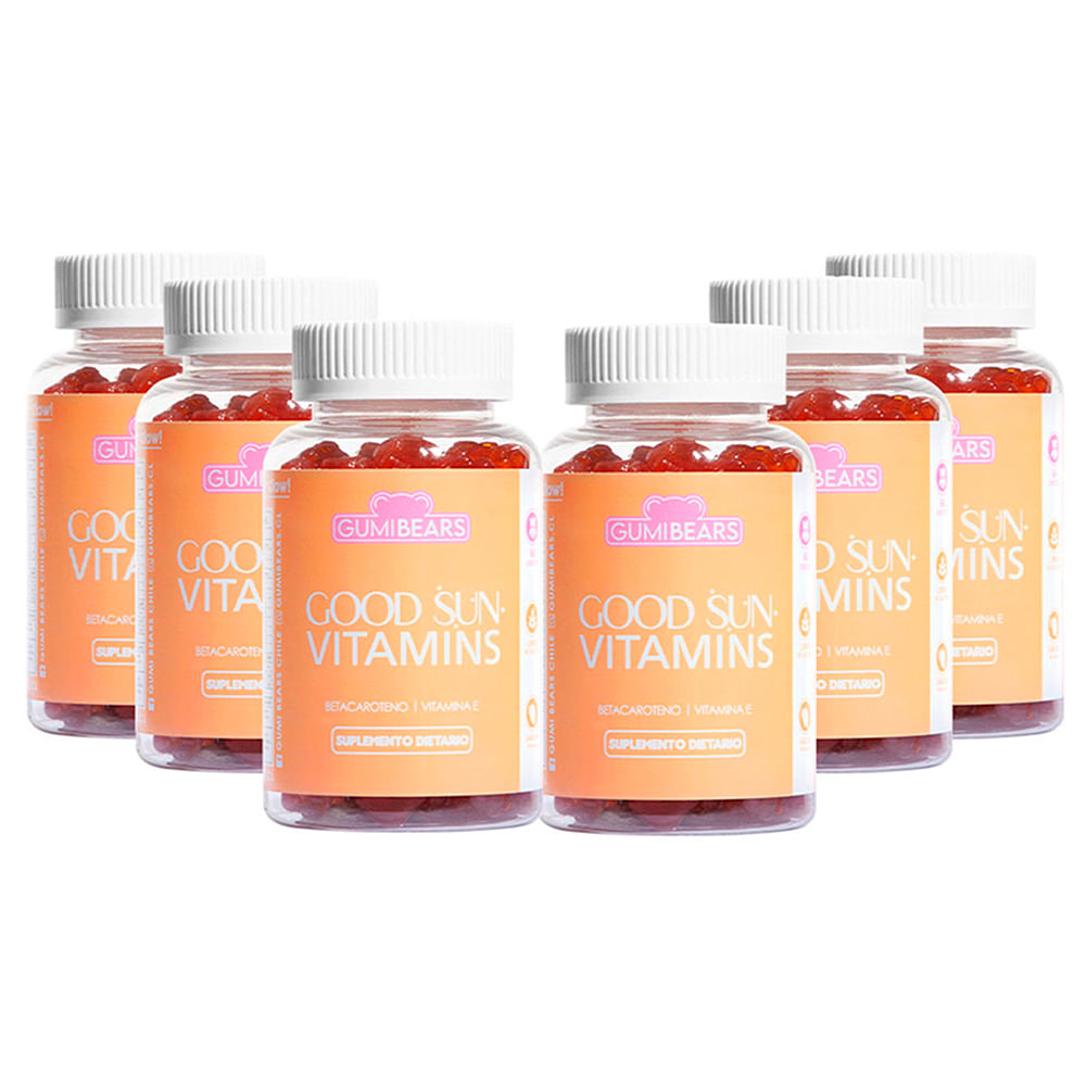 Vitaminas GoodSun Betacaroteno 6Meses - GumiBears