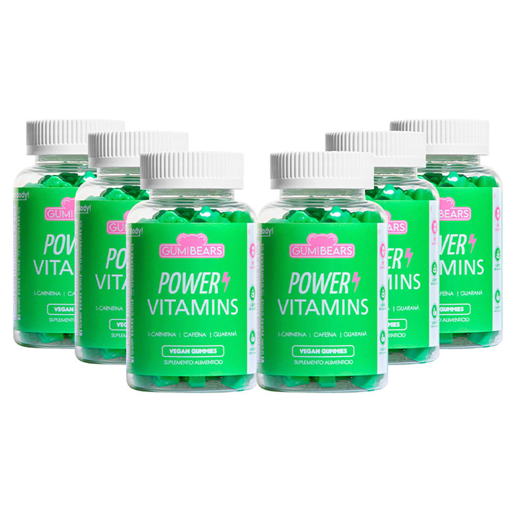 Vitaminas Power energizante 6Meses - GumiBears