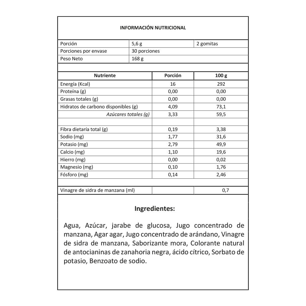 Pack Vitamina Apple Cider Tratamiento 3 mes - GumiBears