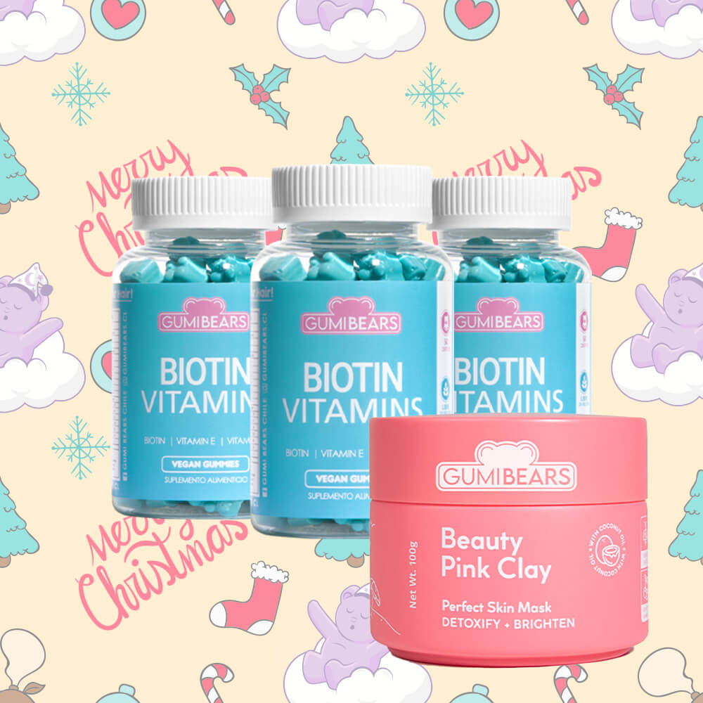 Vitaminas Biotin para el cabello 3Meses