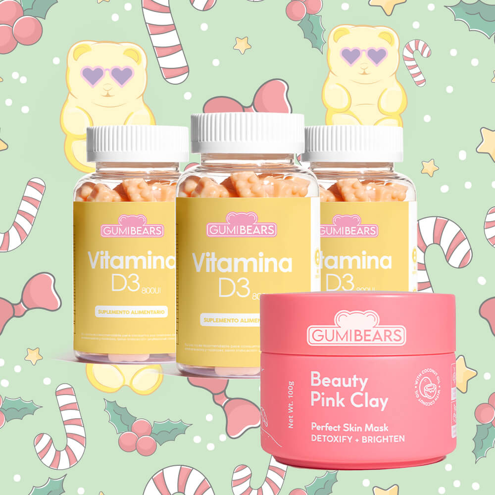 Pack Vitamina D3 tratamiento 3meses - GumiBears