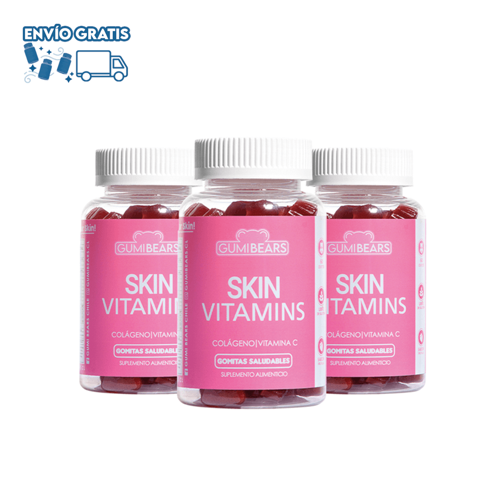 Vitaminas Skin Colágeno 3Meses - GumiBears