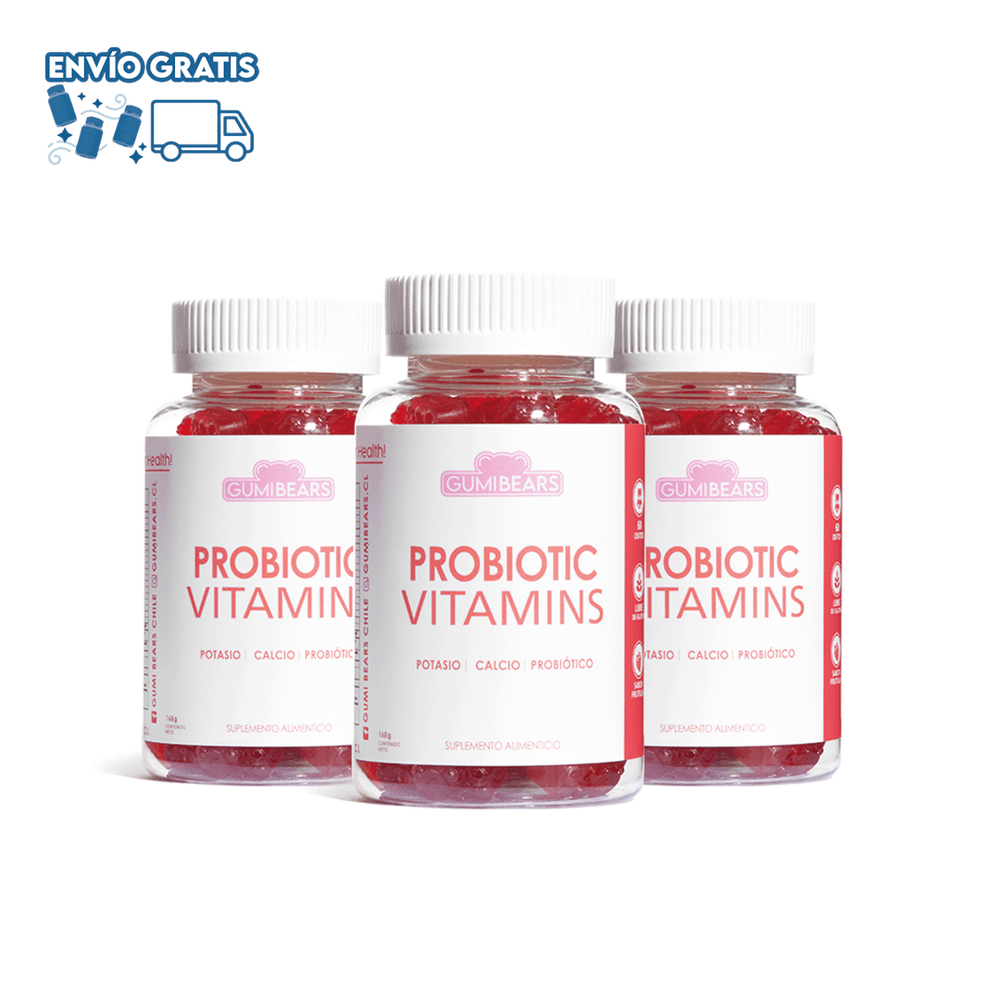 Pack Vitamina Probiotic 3 meses - GumiBears