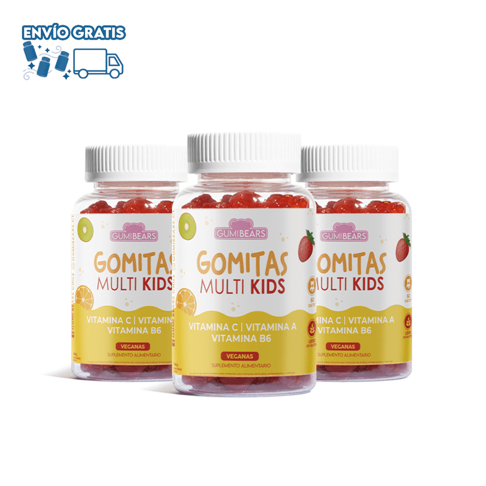 Pack Vitamina Kids Multi  3 meses - GumiBears