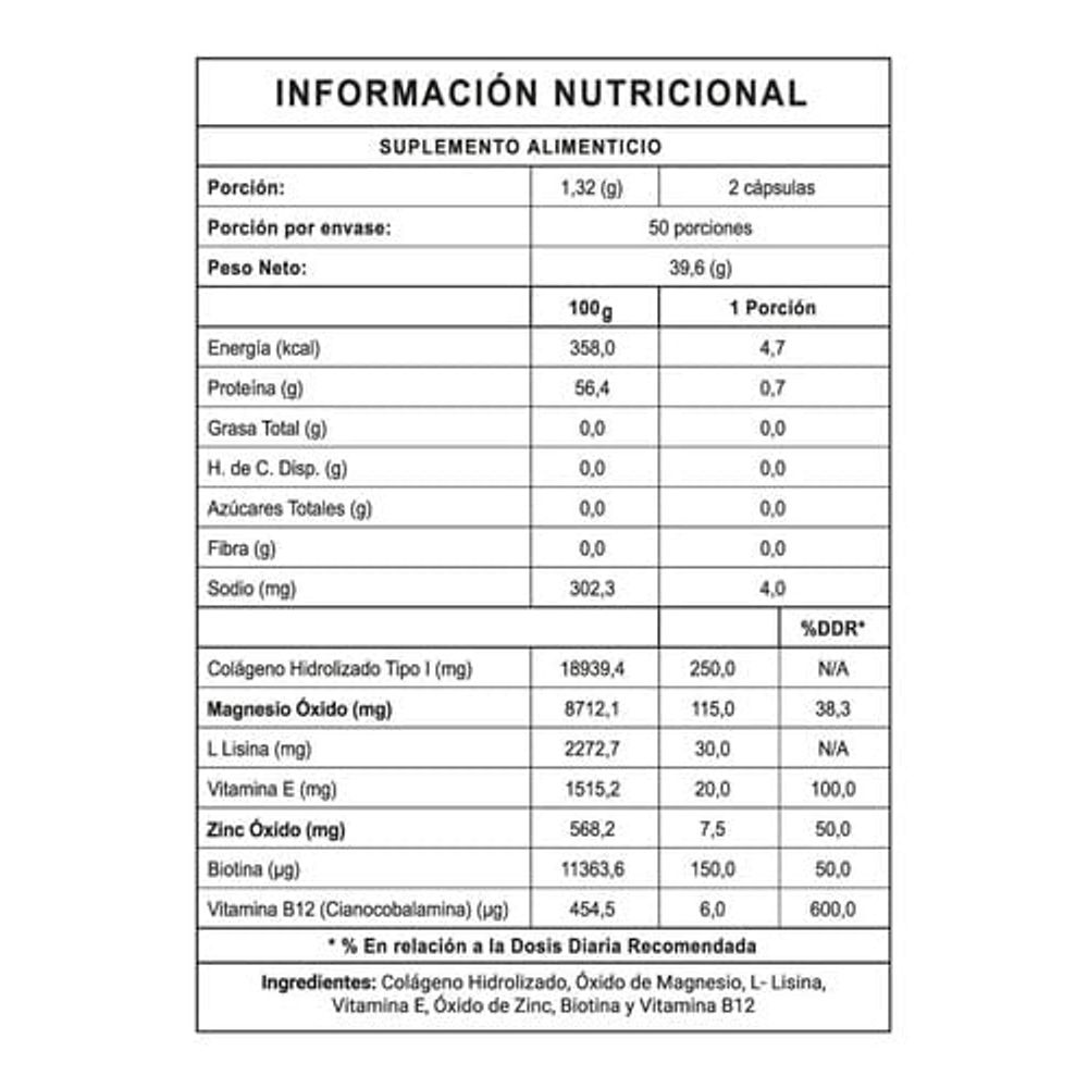 Vitaminas Hair&Skin Colágeno-Biotina 3un - GumiBears