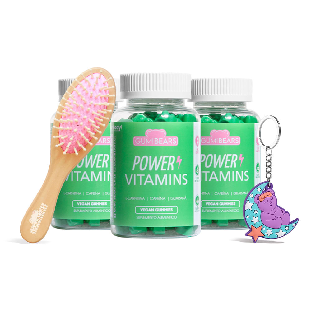 Vitaminas Power energizante 3Meses - GumiBears