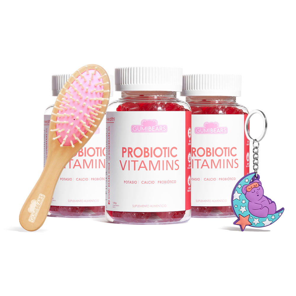 Pack Vitamina Probiotic 3 meses - GumiBears