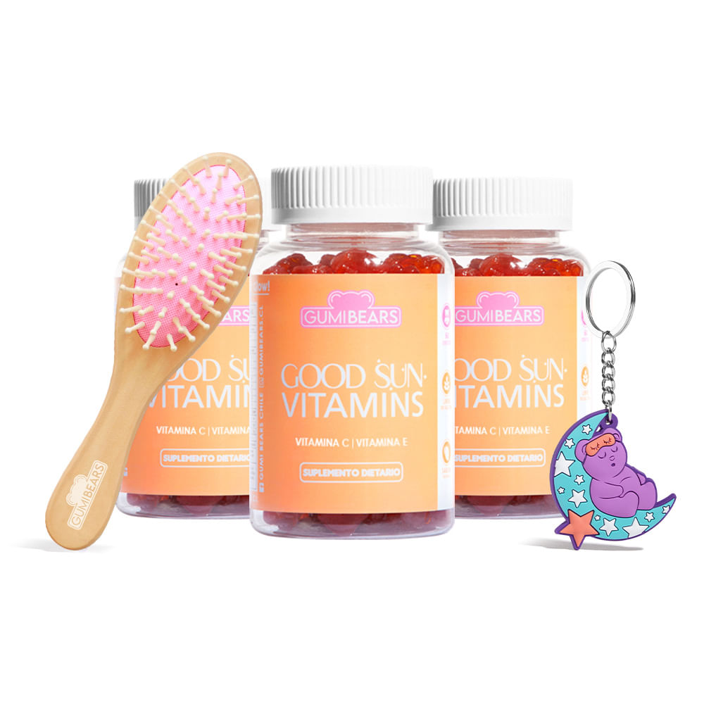 Vitaminas GoodSun Betacaroteno 3Meses - GumiBears