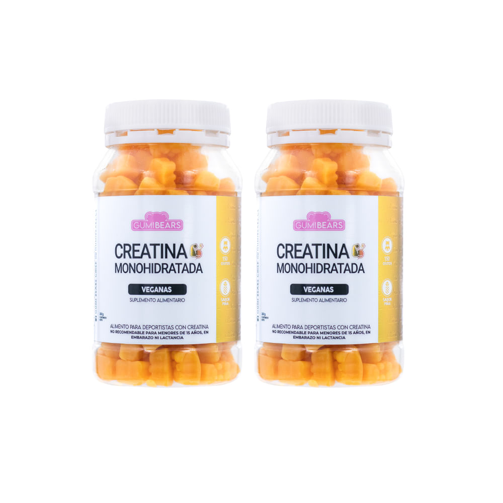 Gumi Bears - Creatina Monohidratada 2 Meses